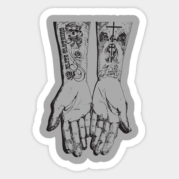 Tattooed Arms - Illustration Collection Sticker by EliteMMXIV